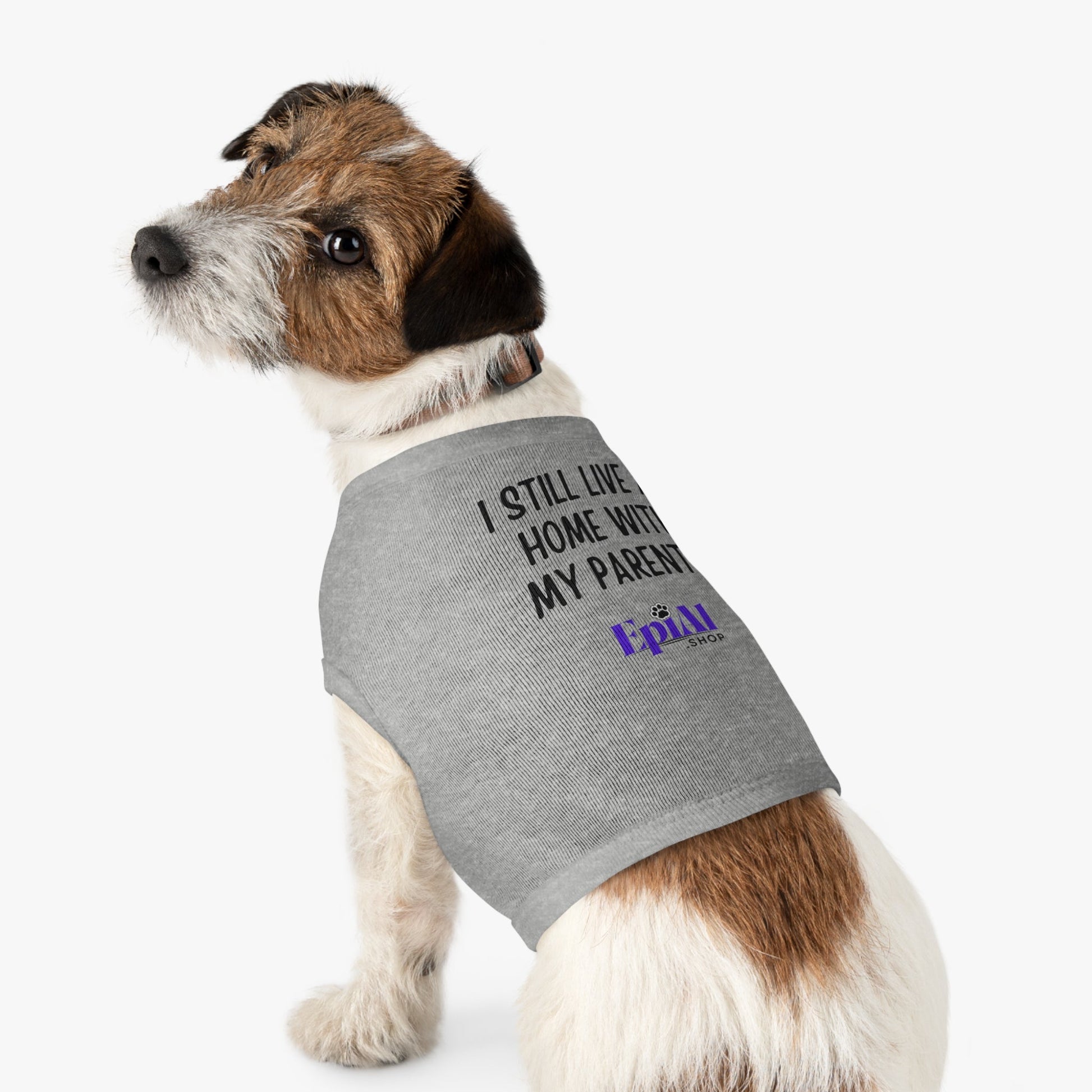 Live at Home Pet Tank Top - Pets - Epileptic Al’s Shop