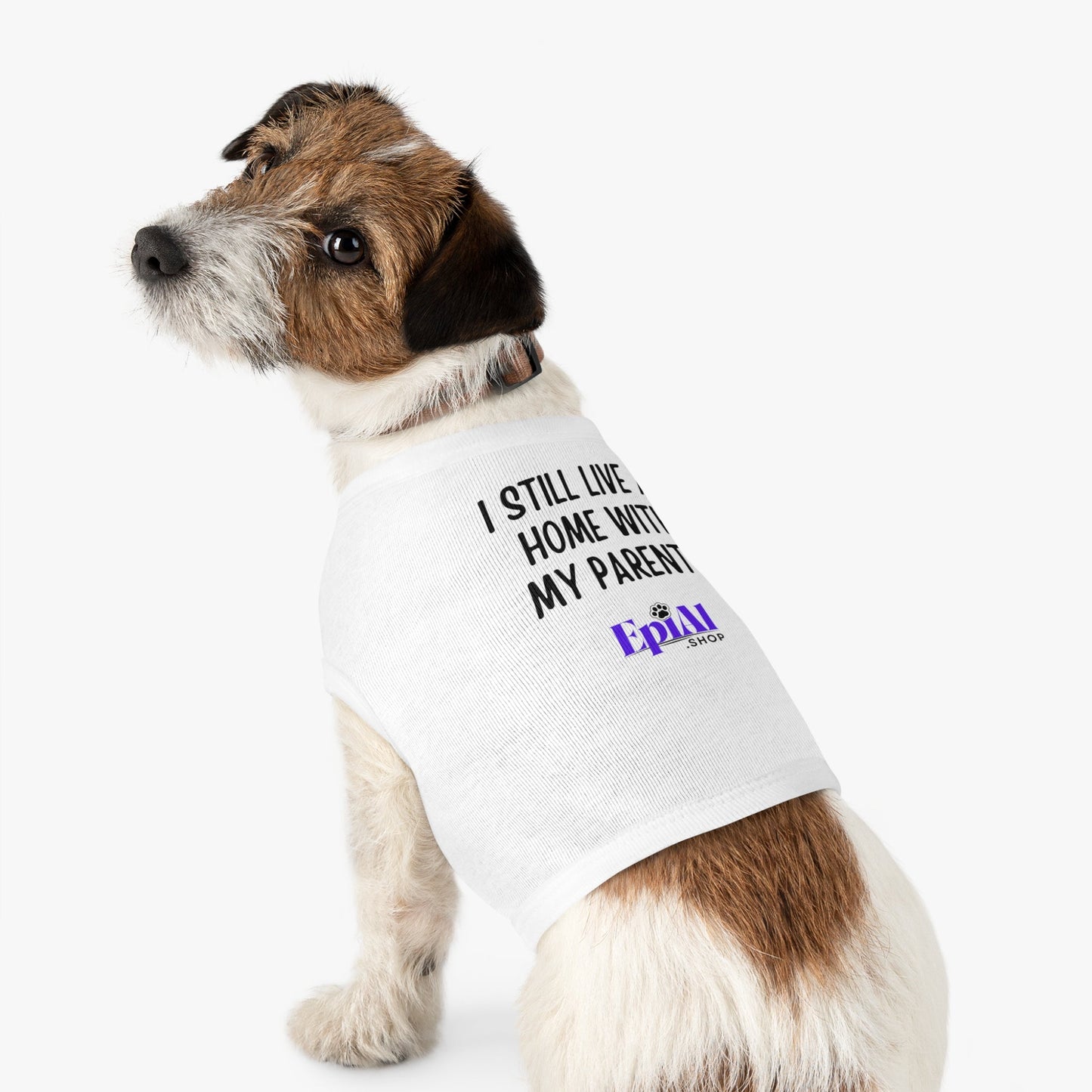 Live at Home Pet Tank Top - Pets - Epileptic Al’s Shop