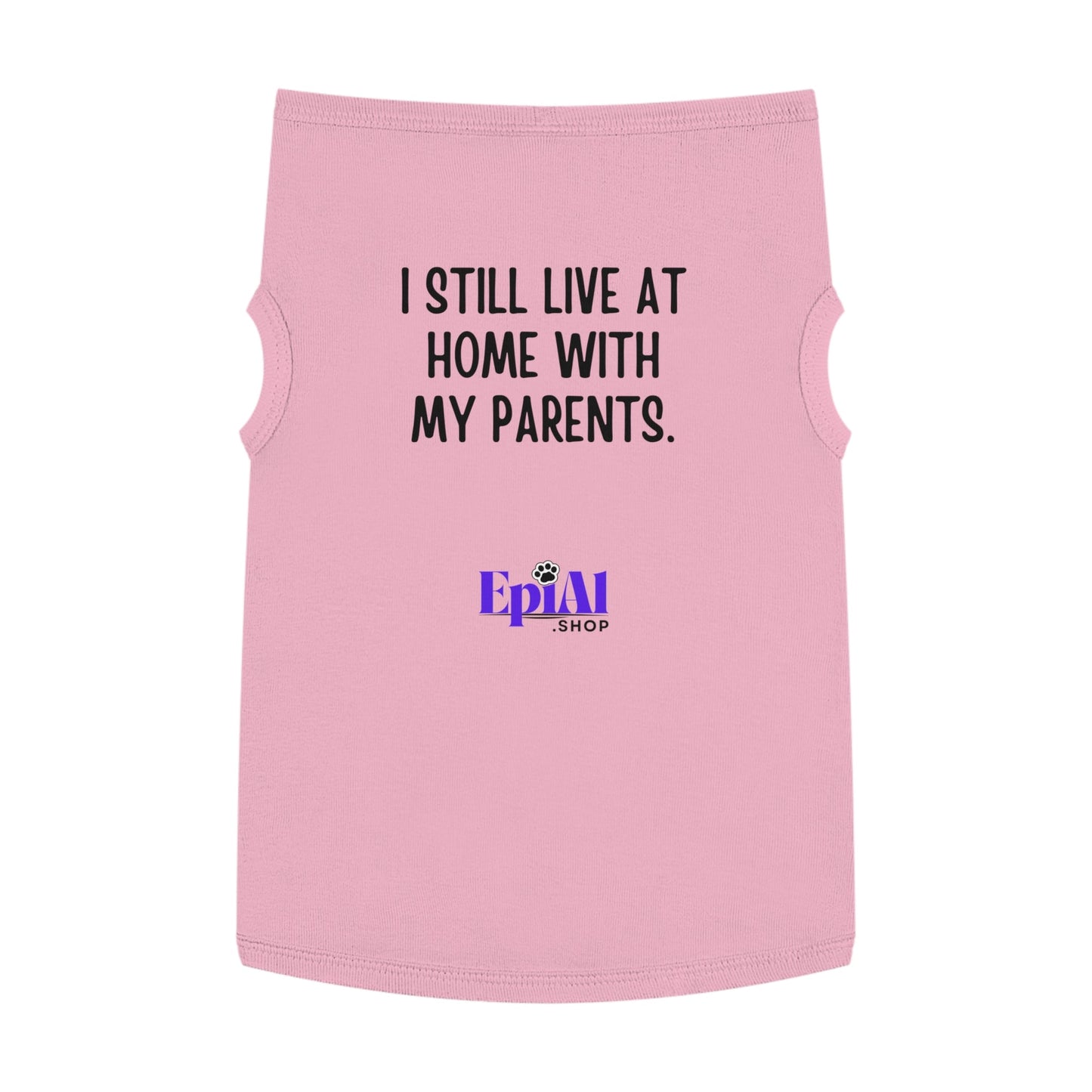 Live at Home Pet Tank Top - Pets - Epileptic Al’s Shop