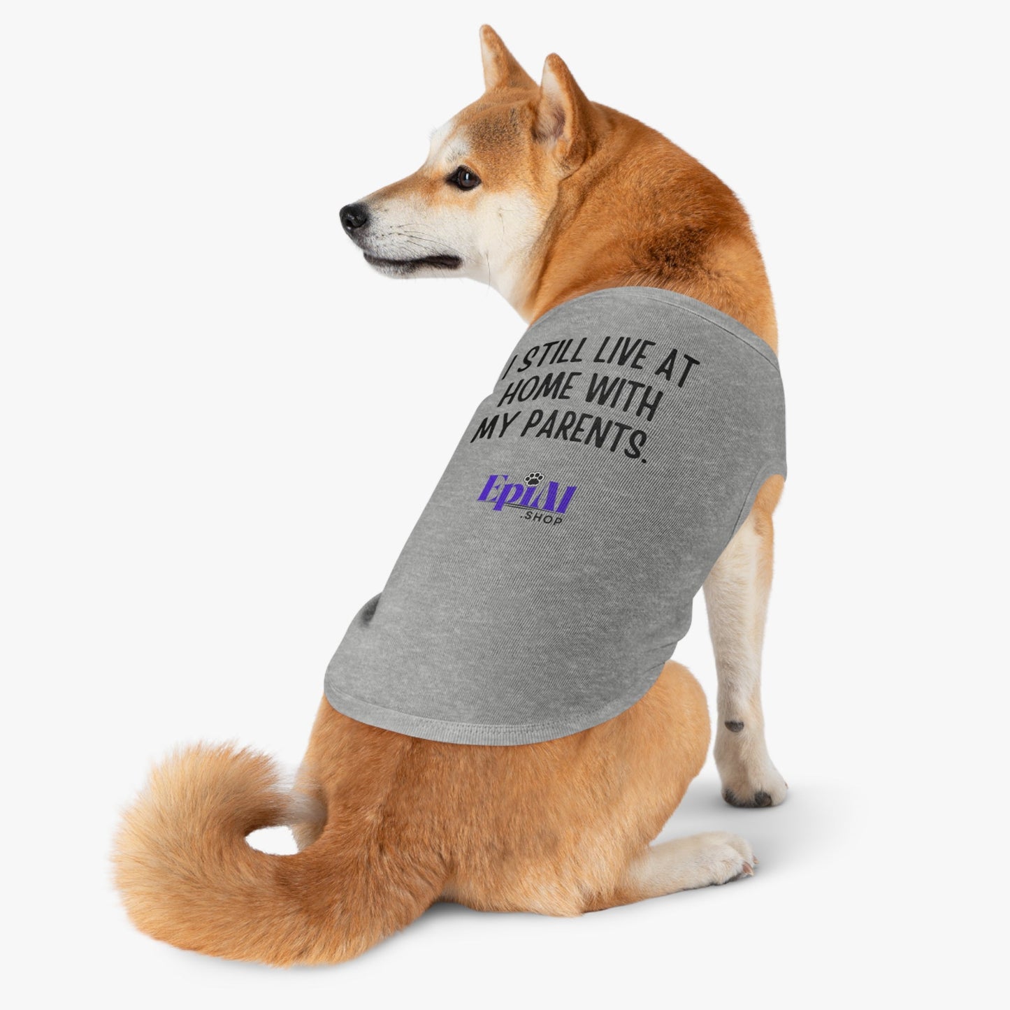 Live at Home Pet Tank Top - Pets - Epileptic Al’s Shop