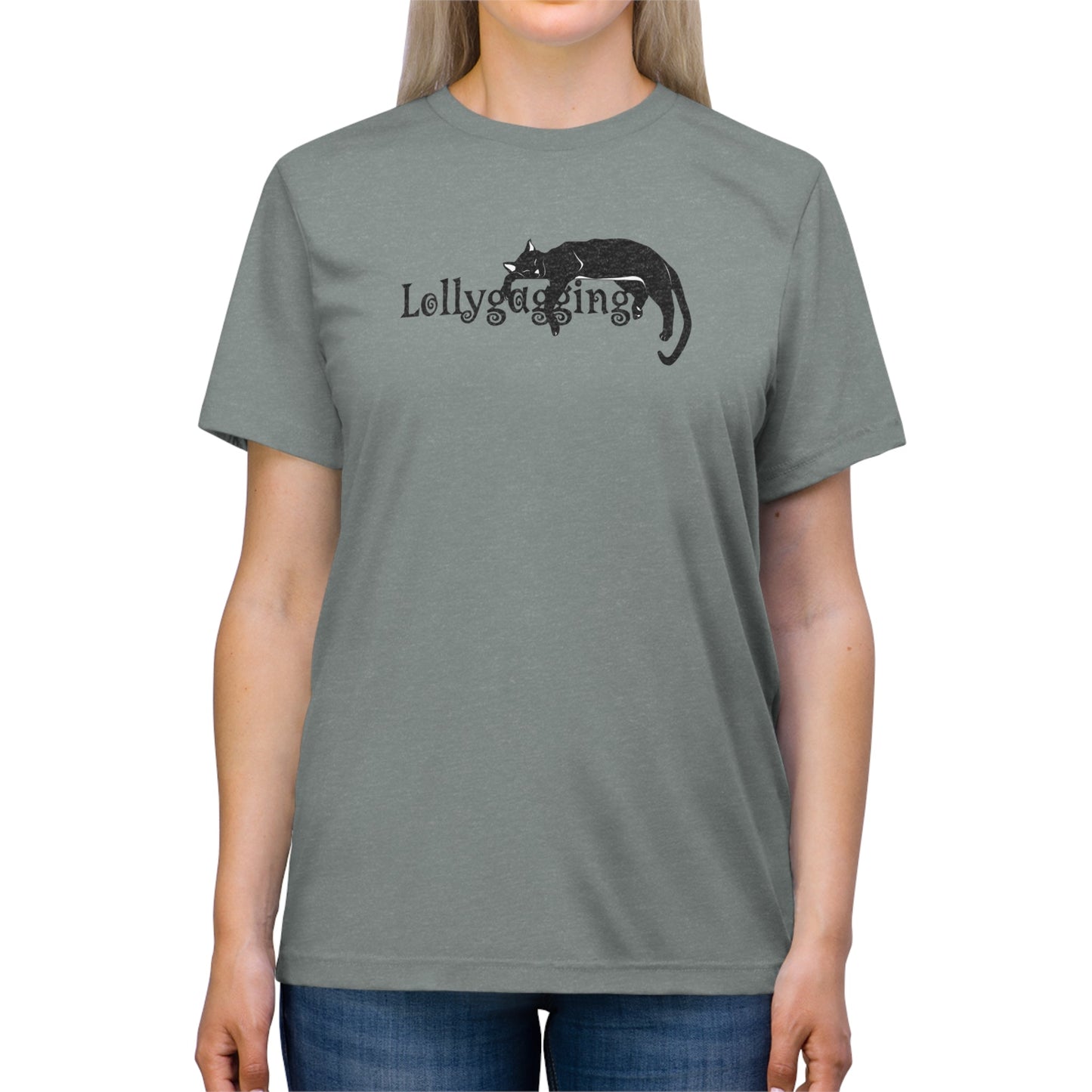 Lollygagging Unisex Triblend Tee - T - Shirt - Epileptic Al’s Shop