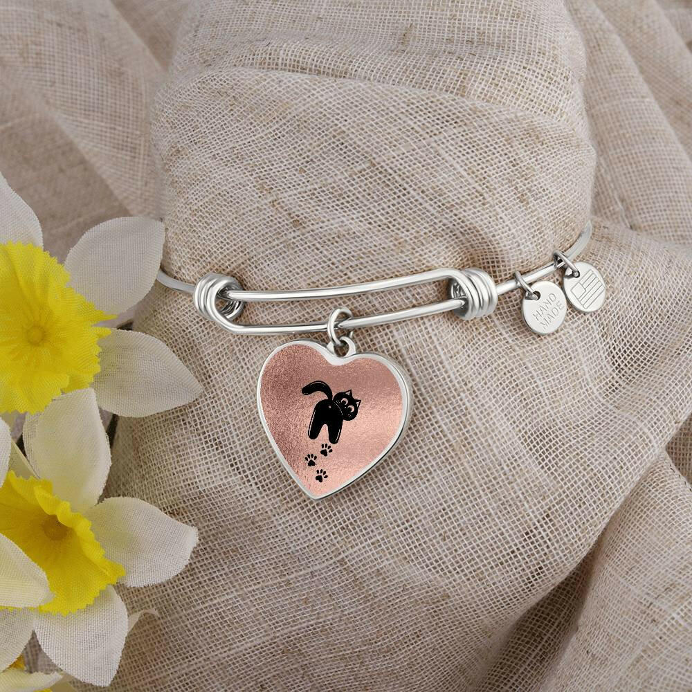 Looking Back Cat Bracelet - Jewelry - Epileptic Al’s Shop