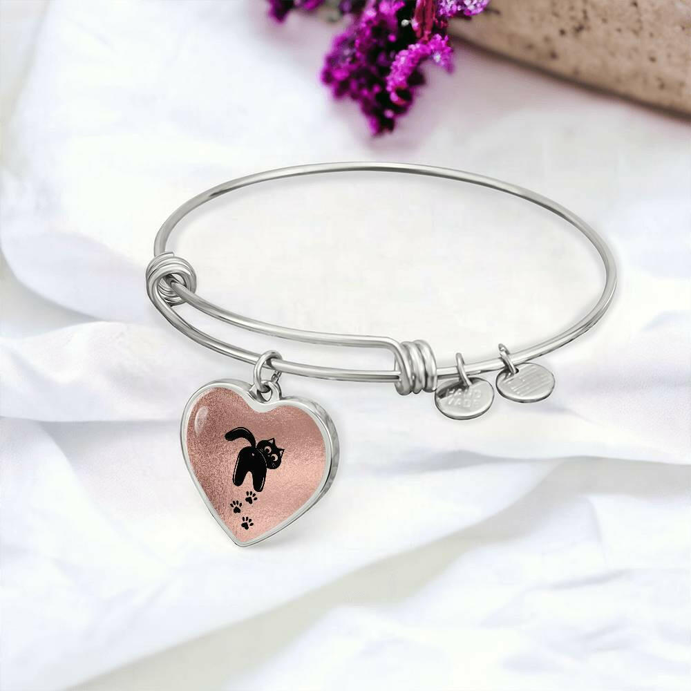 Looking Back Cat Bracelet - Jewelry - Epileptic Al’s Shop