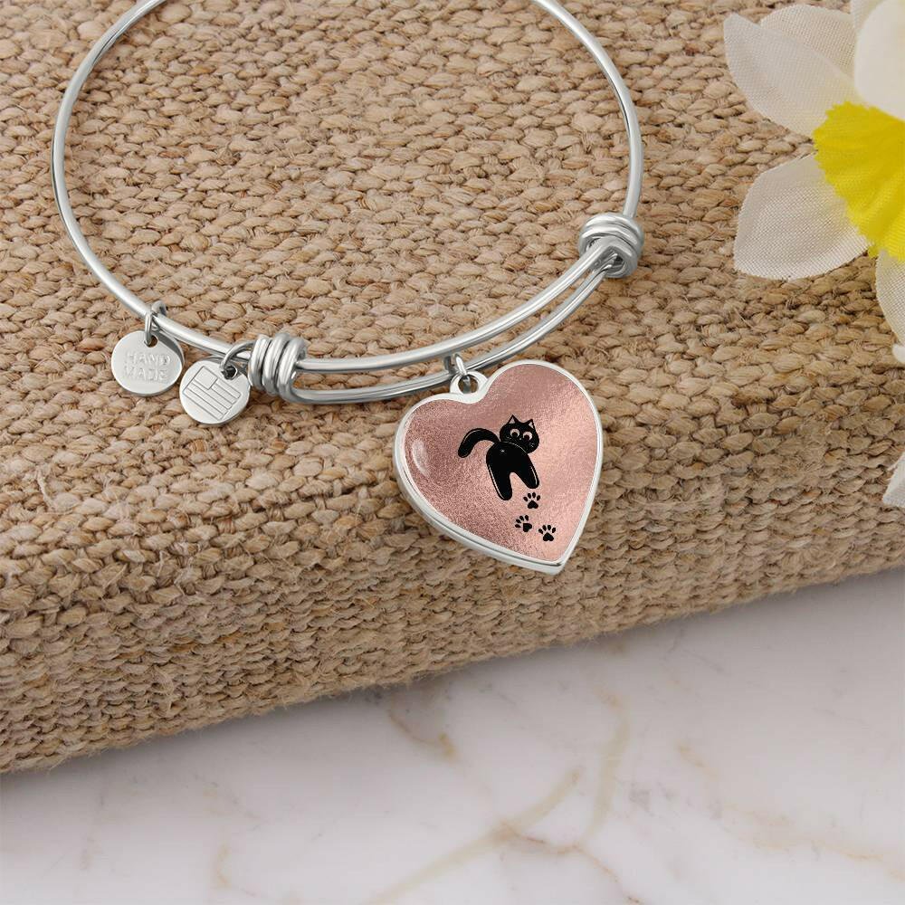 Looking Back Cat Bracelet - Jewelry - Epileptic Al’s Shop