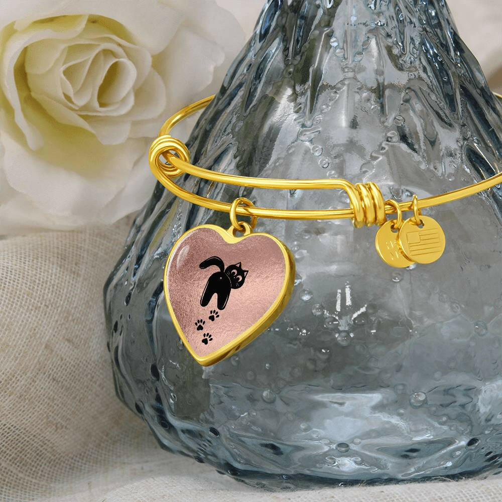 Looking Back Cat Bracelet - Jewelry - Epileptic Al’s Shop
