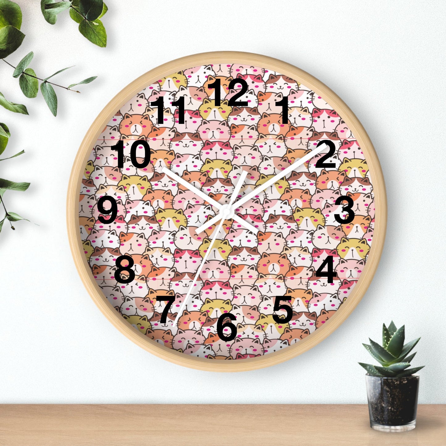 Lots of Cats Wall Clock - Home Decor - Epileptic Al’s Shop