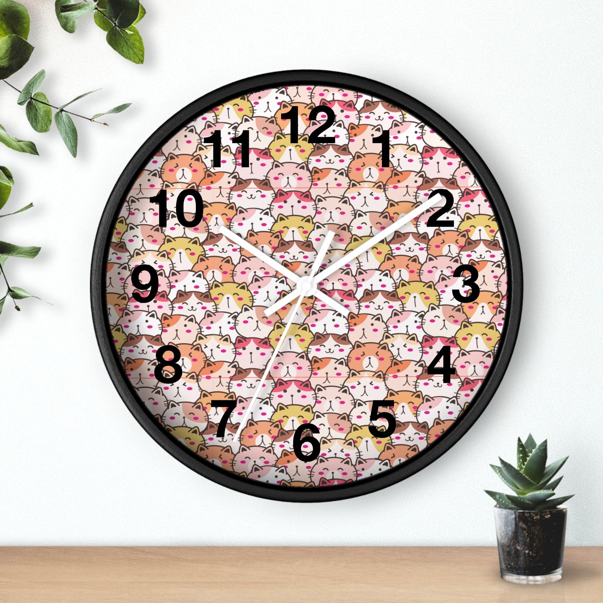 Lots of Cats Wall Clock - Home Decor - Epileptic Al’s Shop