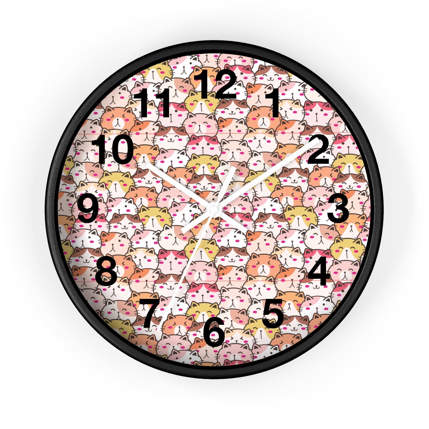 Lots of Cats Wall Clock - Home Decor - Epileptic Al’s Shop