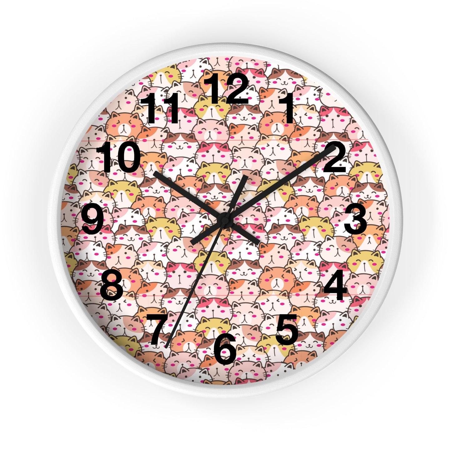 Lots of Cats Wall Clock - Home Decor - Epileptic Al’s Shop