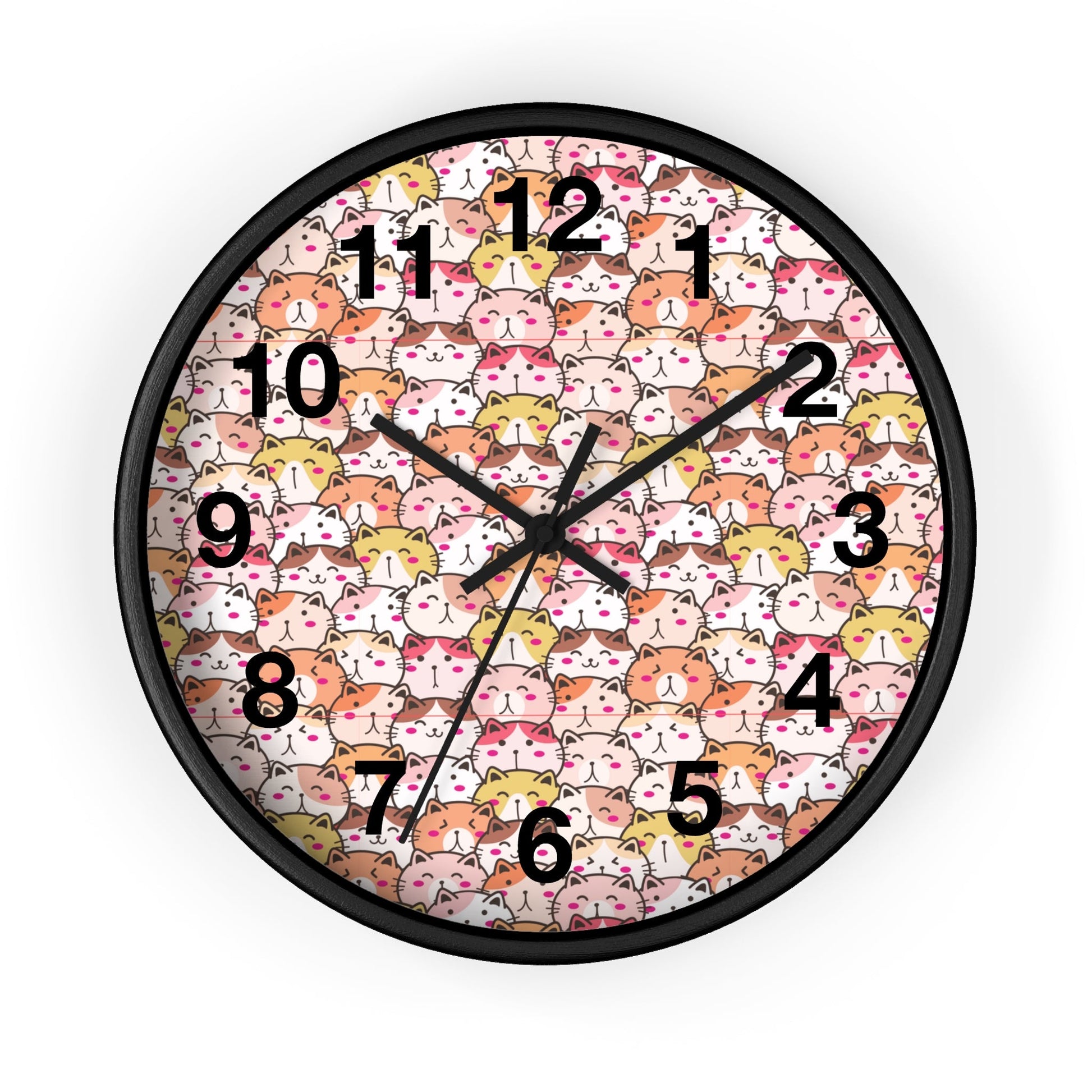 Lots of Cats Wall Clock - Home Decor - Epileptic Al’s Shop