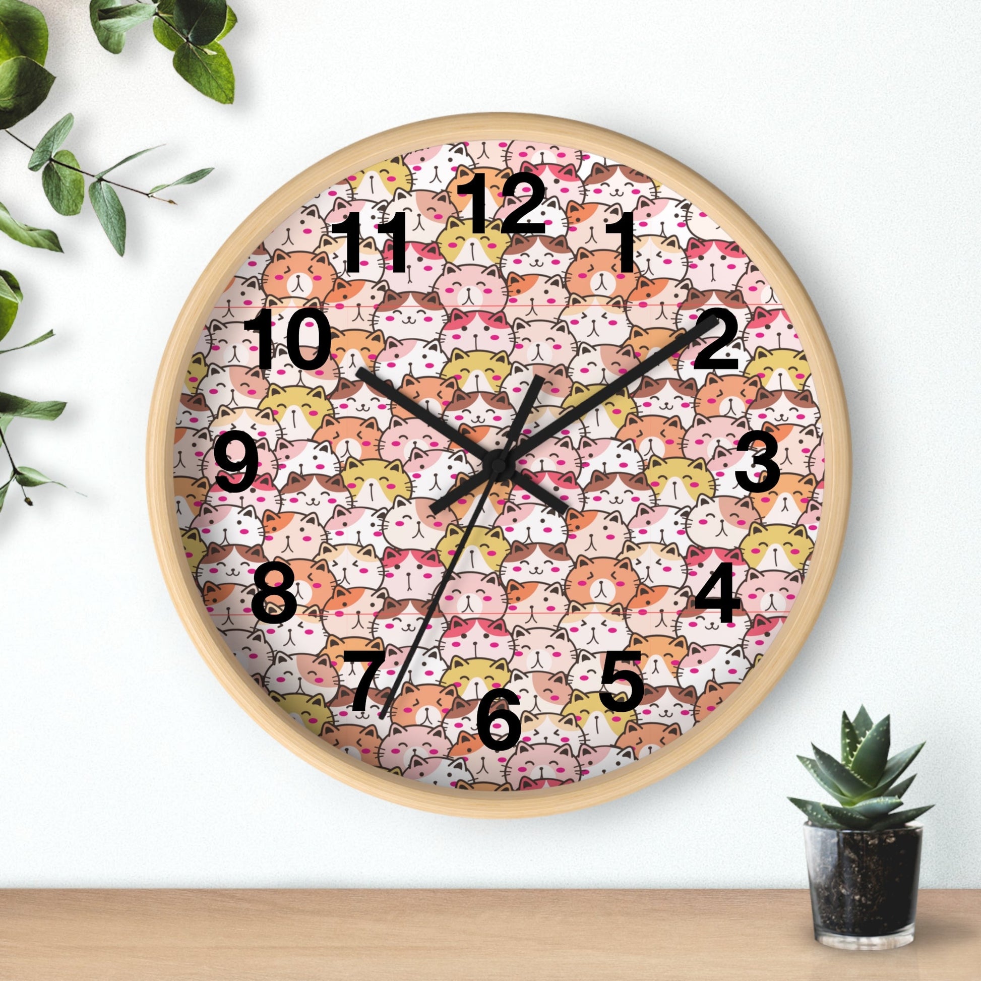 Lots of Cats Wall Clock - Home Decor - Epileptic Al’s Shop