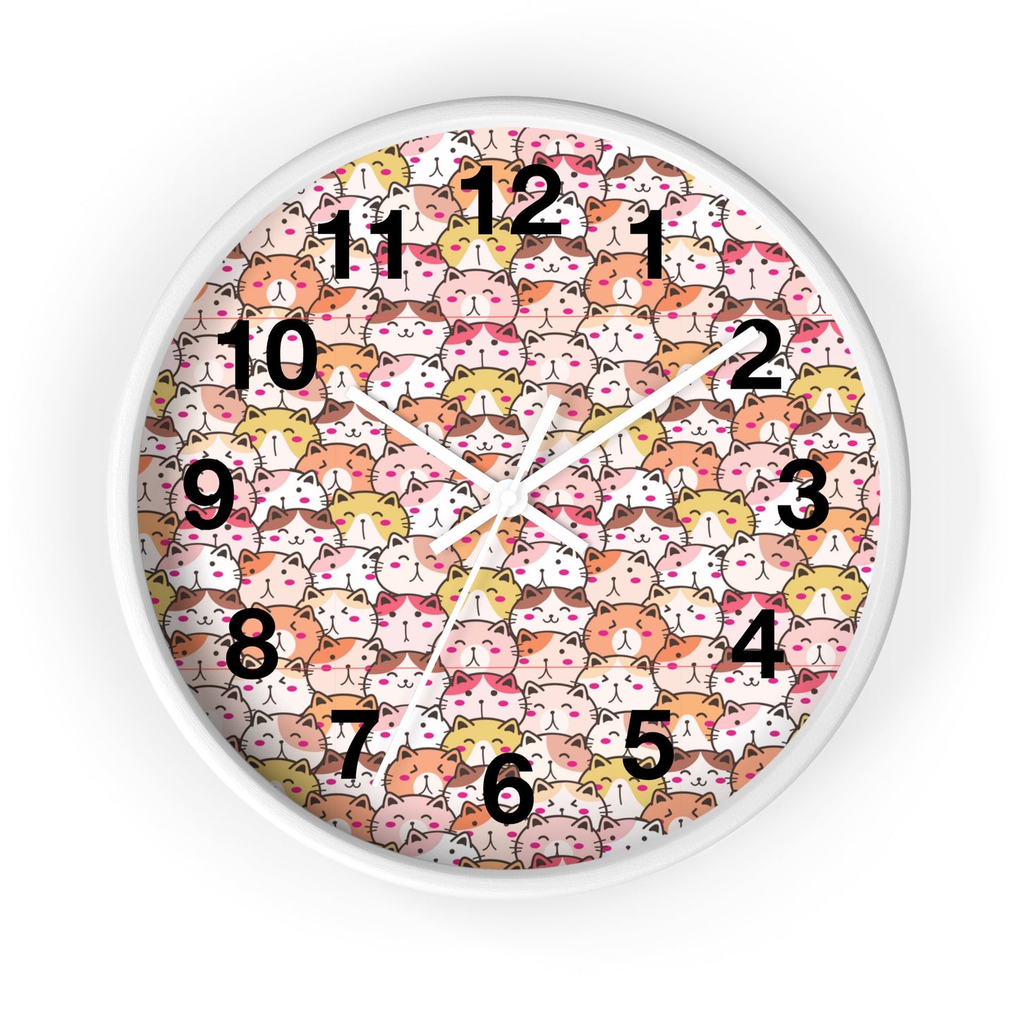 Lots of Cats Wall Clock - Home Decor - Epileptic Al’s Shop