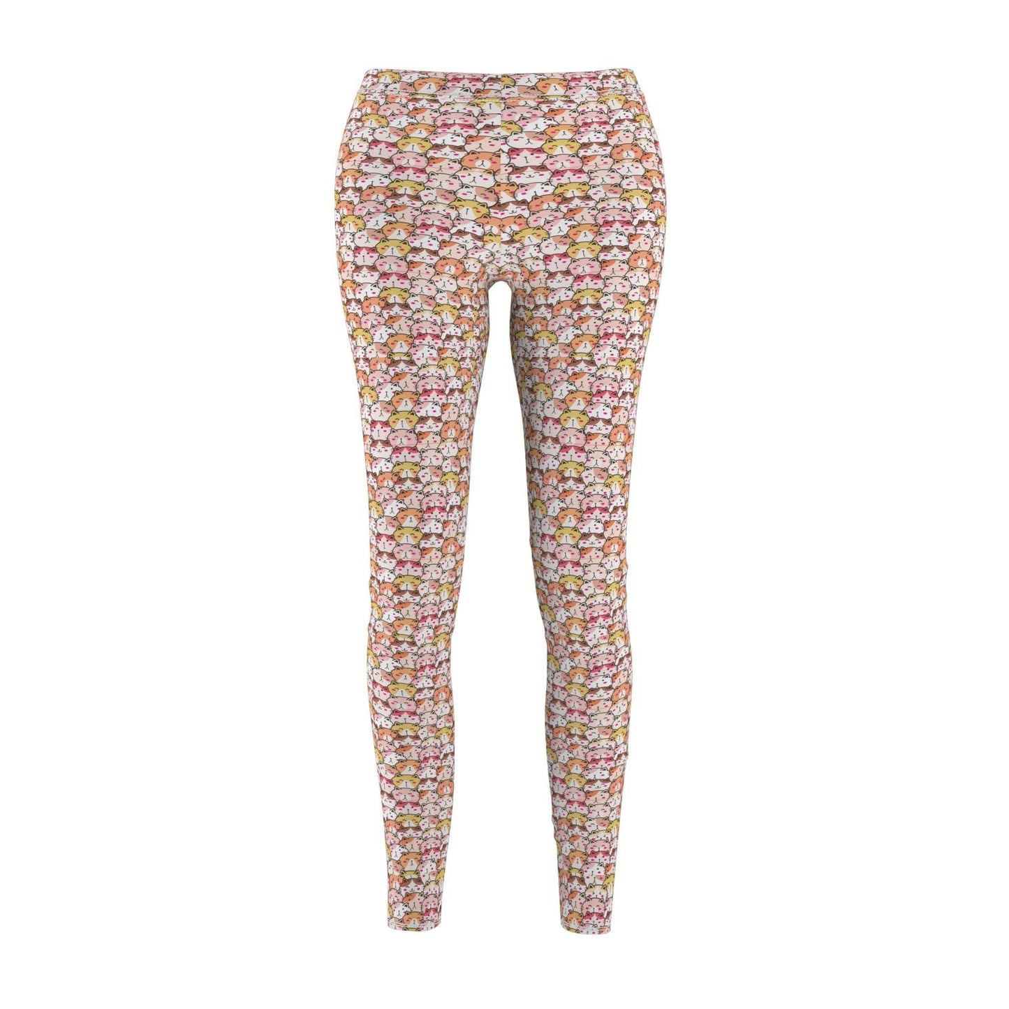 Lots of Cats Women's Cut & Sew Casual Leggings - All Over Prints - Epileptic Al’s Shop