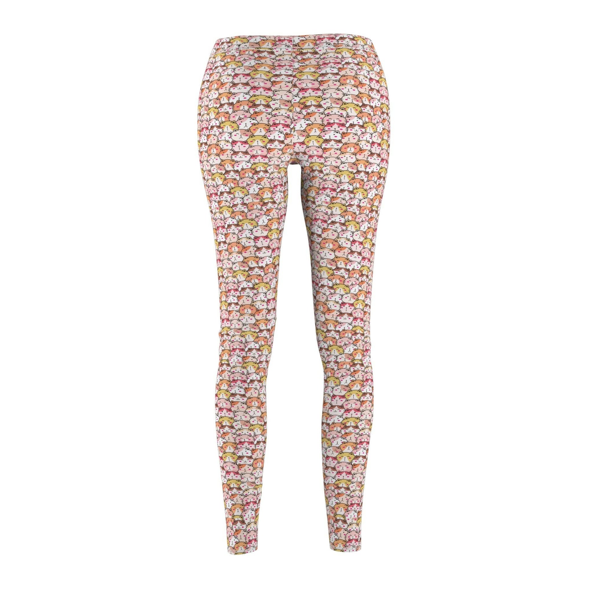 Lots of Cats Women's Cut & Sew Casual Leggings - All Over Prints - Epileptic Al’s Shop