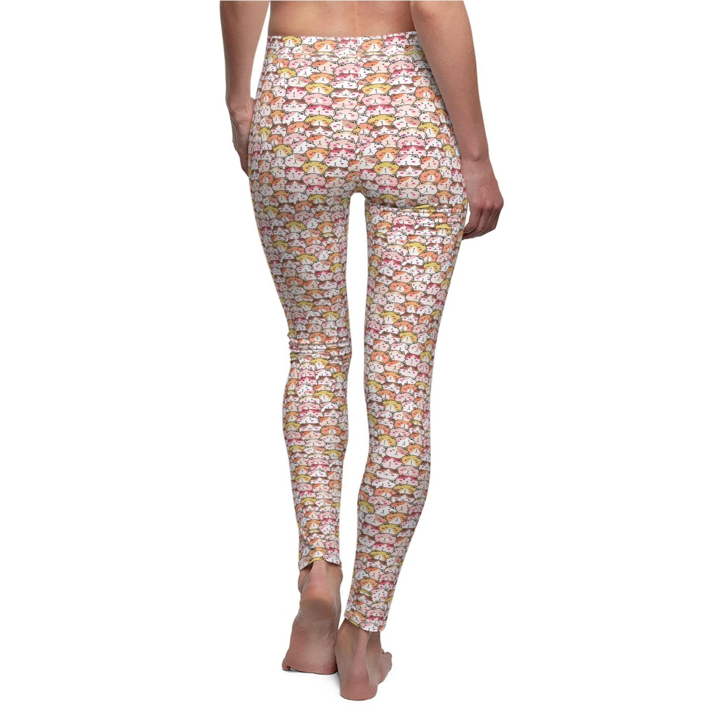 Lots of Cats Women's Cut & Sew Casual Leggings - All Over Prints - Epileptic Al’s Shop