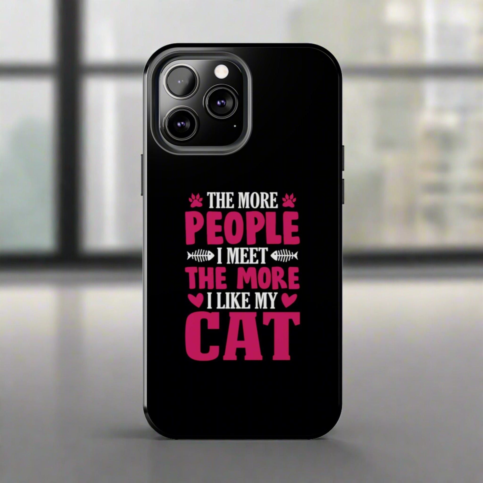 Love My Cat Tough Phone Cases - Phone Case - Epileptic Al’s Shop