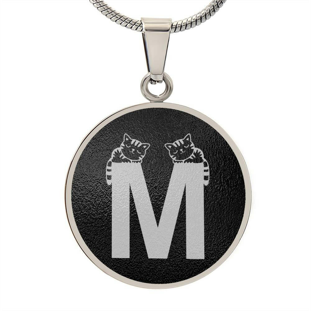 M Necklace - Jewelry - Epileptic Al’s Shop