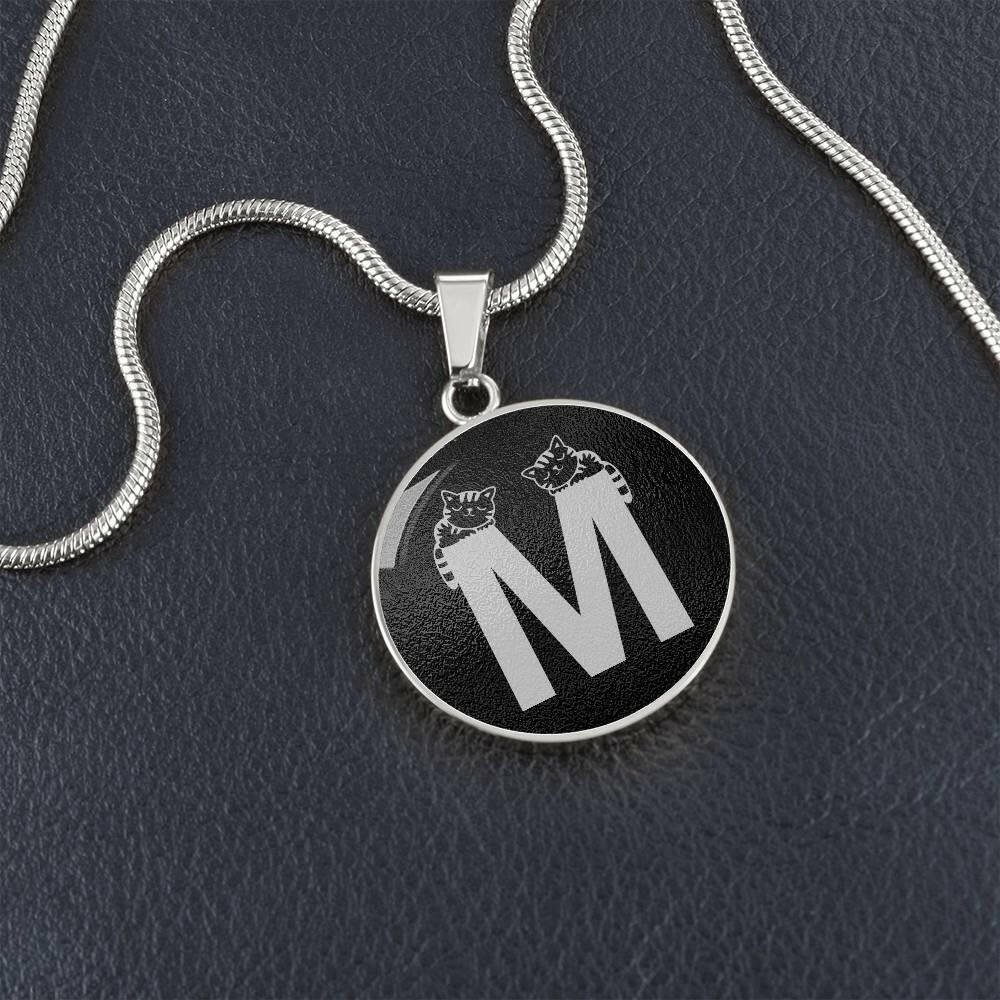 M Necklace - Jewelry - Epileptic Al’s Shop