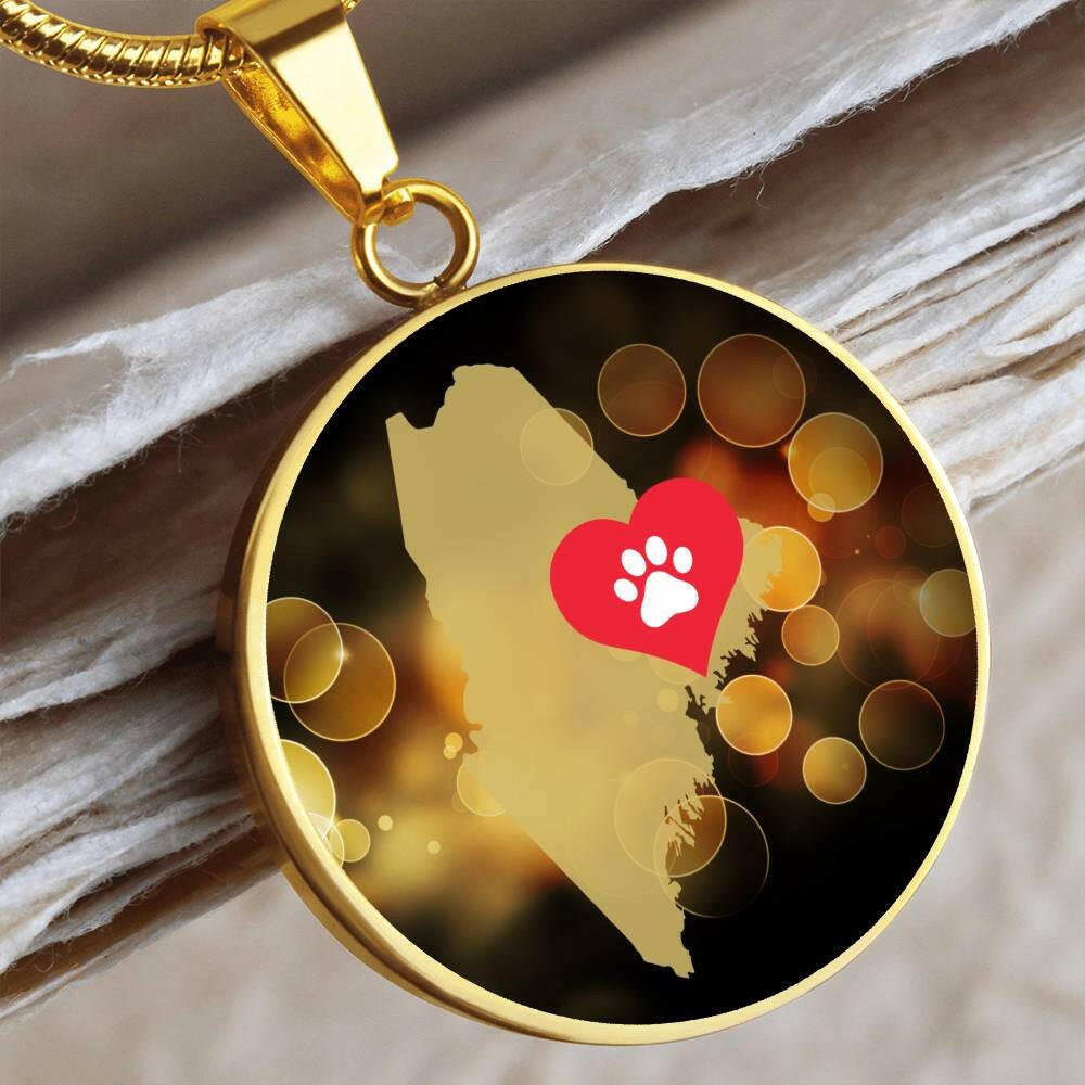 Maine luvs Cats Necklace - Jewelry - Epileptic Al’s Shop