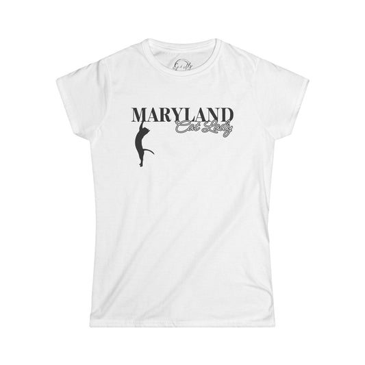 Maryland Cat Lady Softstyle Tee - T - Shirt - EpiAl's Shop