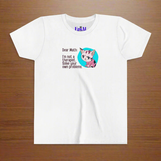 Math Youth Short Sleeve Tee - Kids clothes - Epileptic Al’s Shop