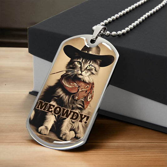 Meowdy Necklace - Jewelry - Epileptic Al’s Shop