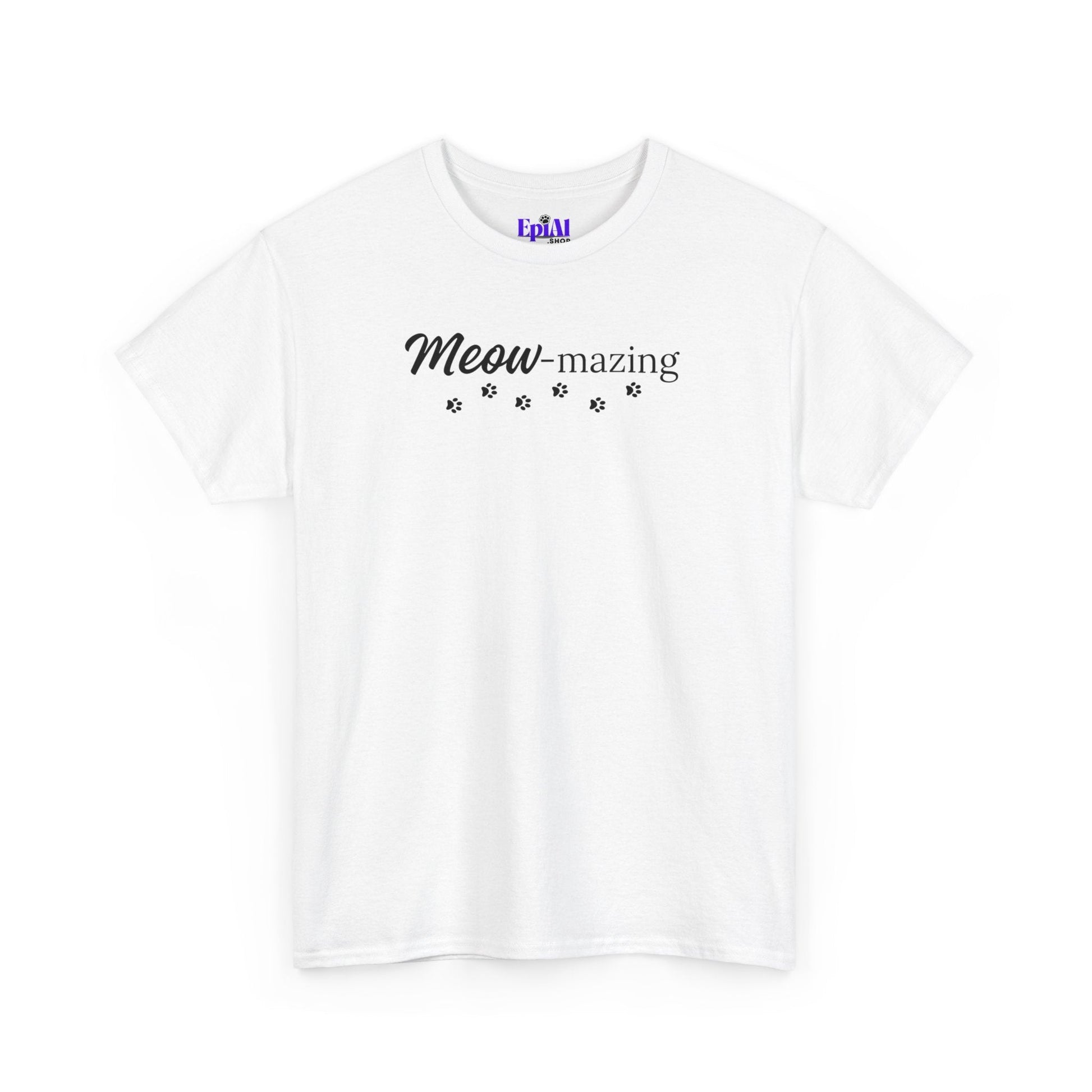 Meowmazing Unisex Heavy Cotton Tee - T - Shirt - Epileptic Al’s Shop