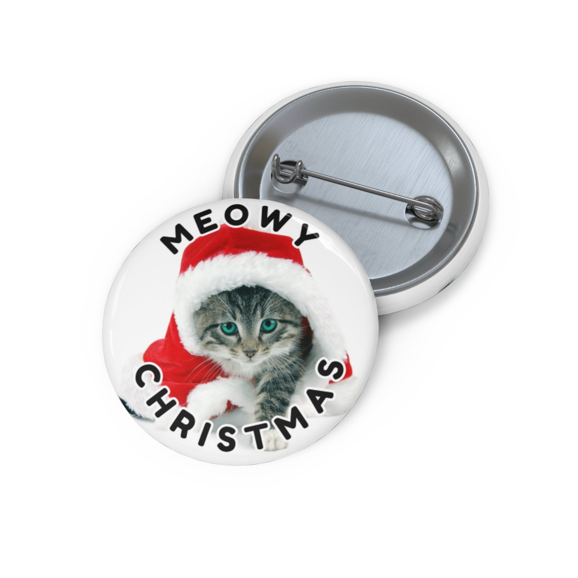 Merry Christmas Kitty Pin Buttons - Accessories - EpiAl's Shop