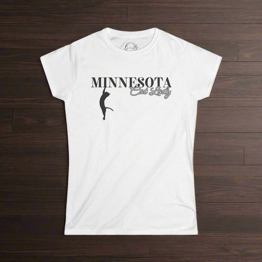 Minnesota Cat Lady Softstyle Tee - T - Shirt - EpiAl's Shop