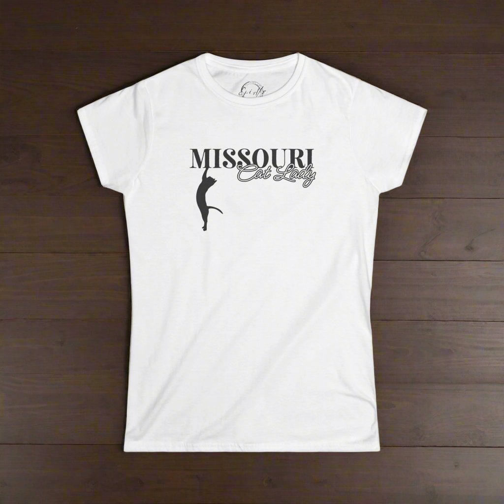 Missouri Cat Lady Softstyle Tee - T - Shirt - EpiAl's Shop