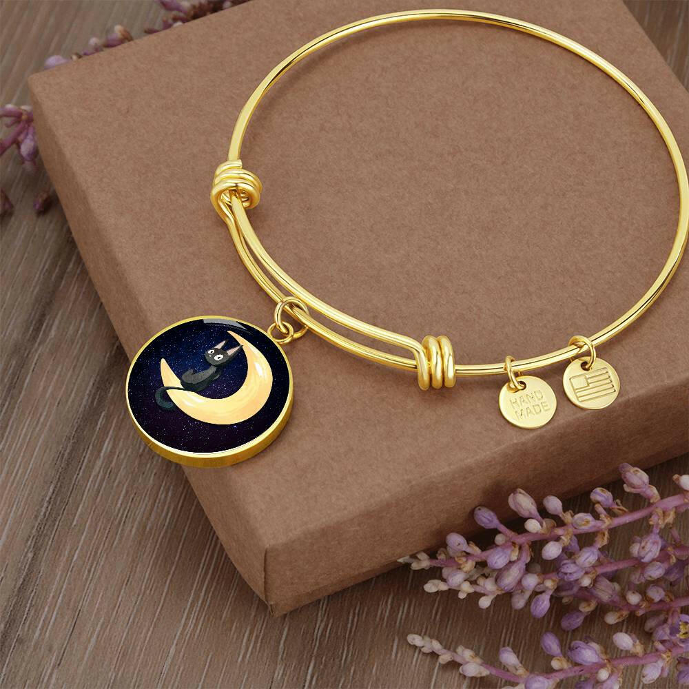 Moon Cat Bracelet - Jewelry - Epileptic Al’s Shop