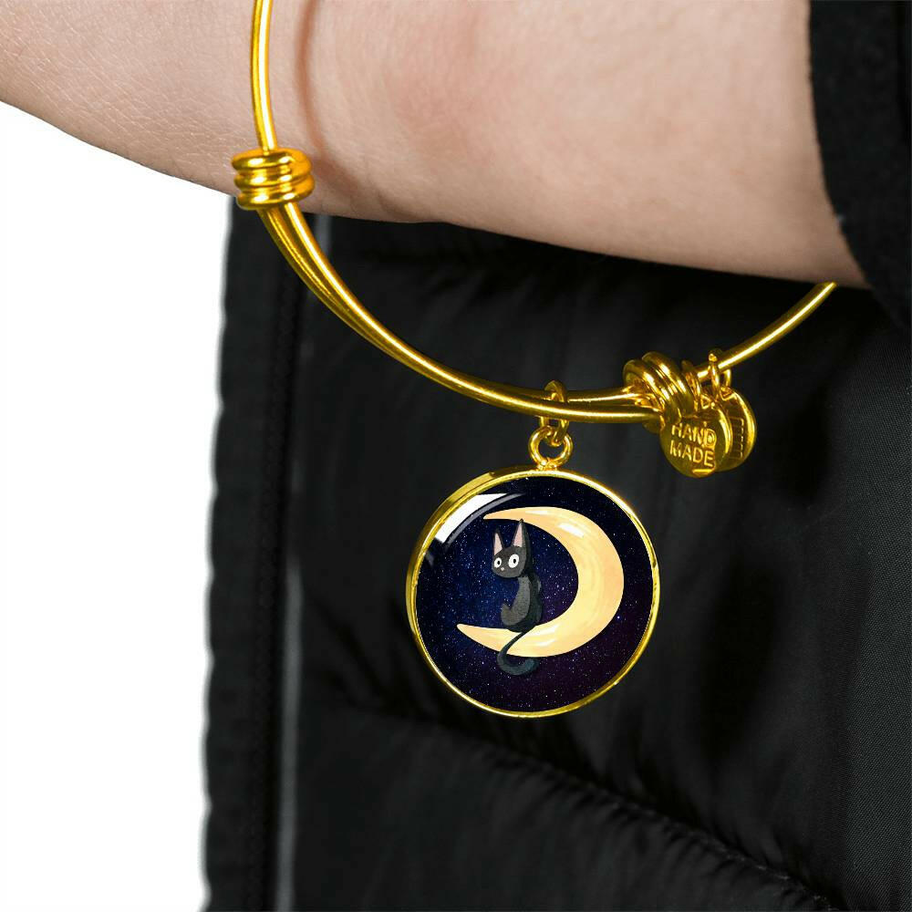 Moon Cat Bracelet - Jewelry - Epileptic Al’s Shop