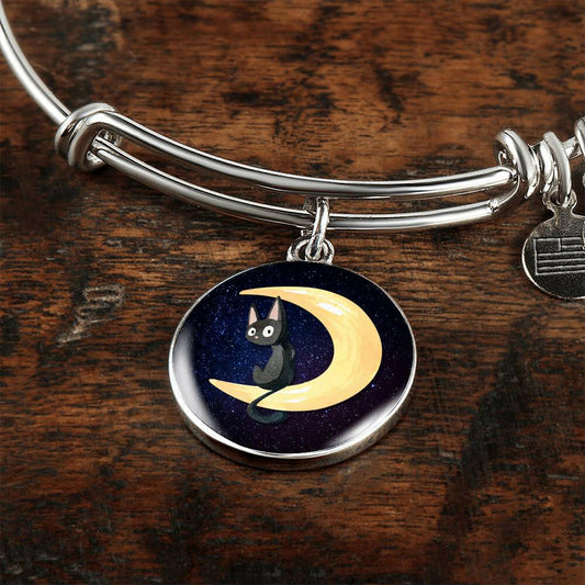 Moon Cat Bracelet - Jewelry - Epileptic Al’s Shop