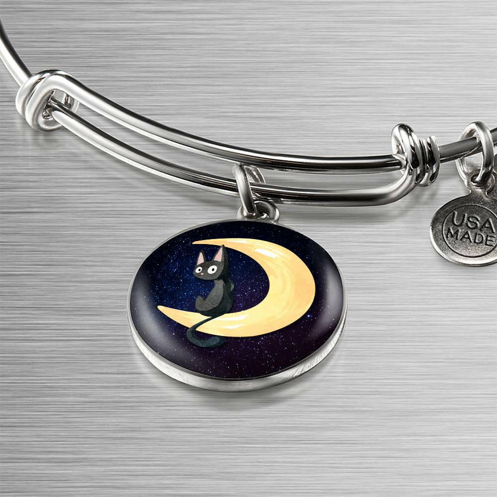 Moon Cat Bracelet - Jewelry - Epileptic Al’s Shop