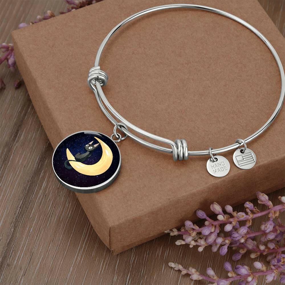 Moon Cat Bracelet - Jewelry - Epileptic Al’s Shop