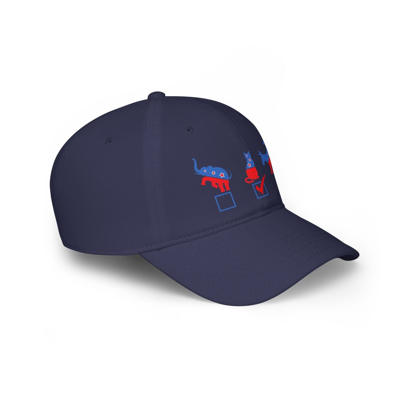 My Cat for President Low Profile Baseball Cap - Hats - EpiAl's Shop