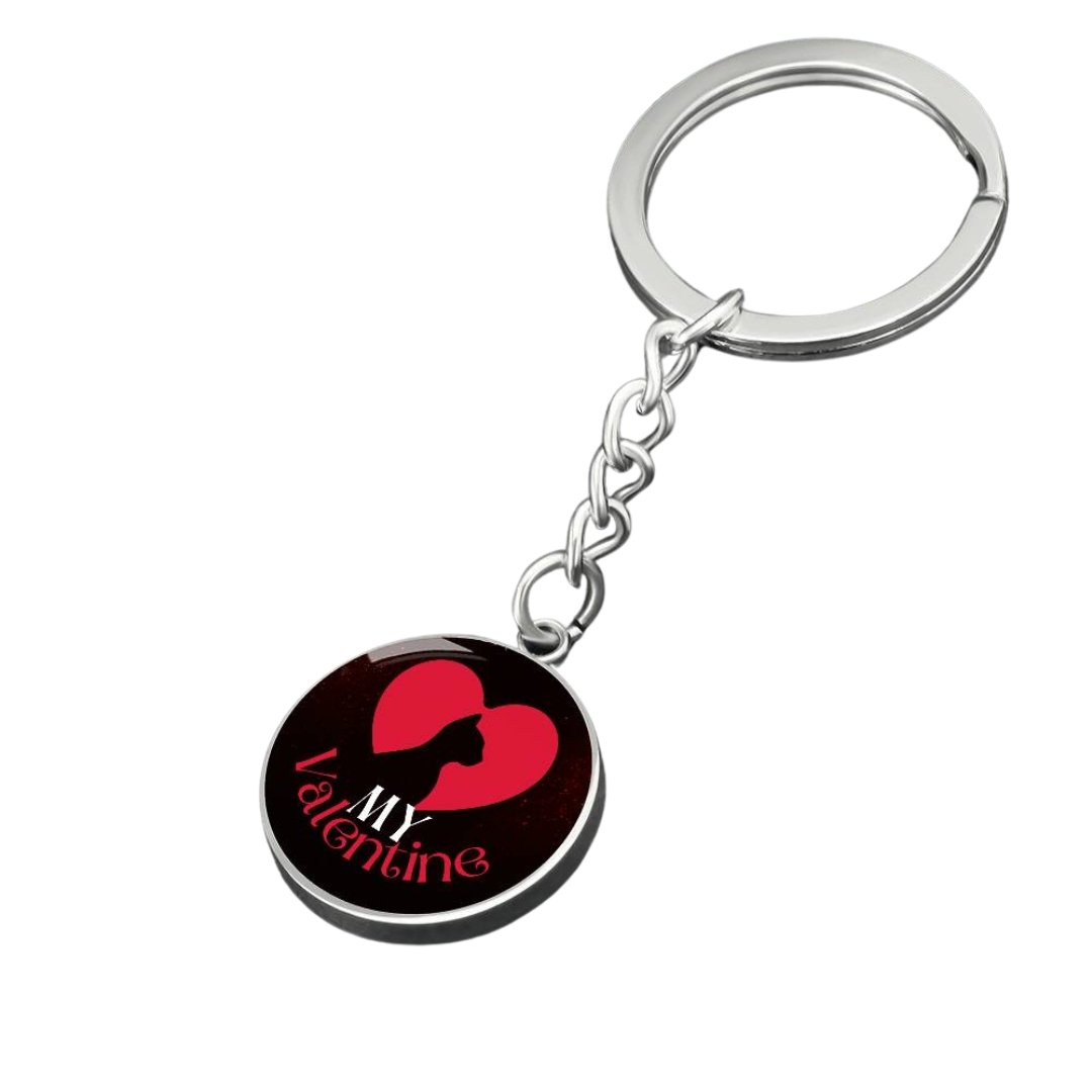 My Valentine Keychain - Jewelry - Epileptic Al’s Shop