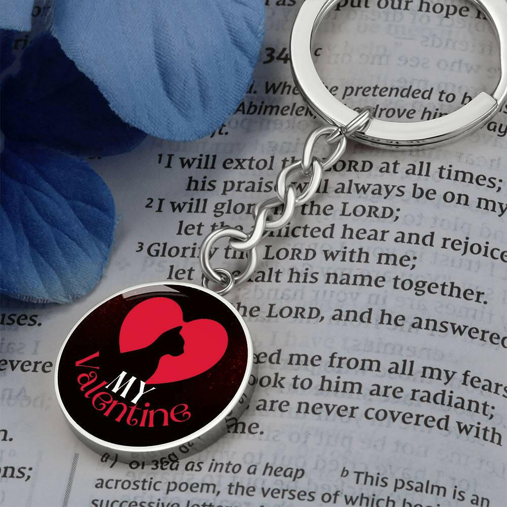 My Valentine Keychain - Jewelry - Epileptic Al’s Shop