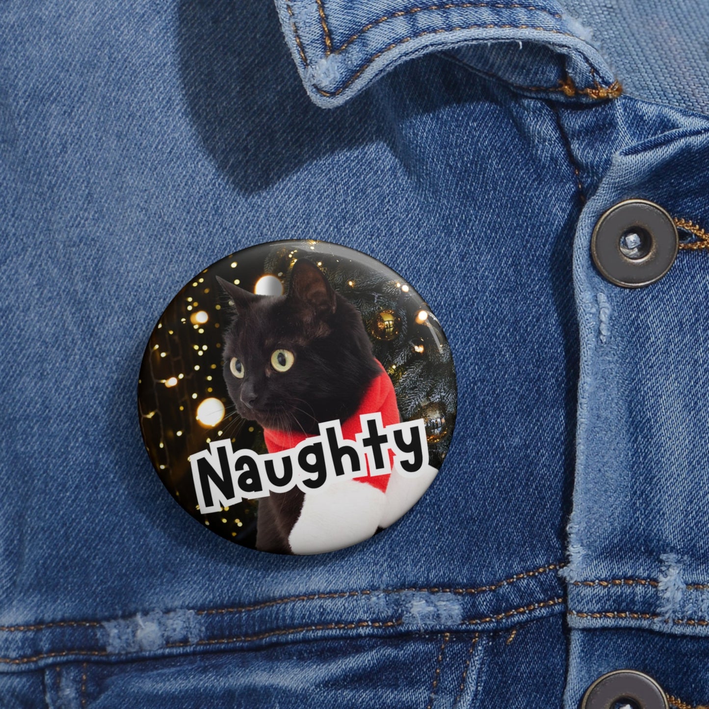 Naughty Cat Pin Buttons - Accessories - EpiAl's Shop