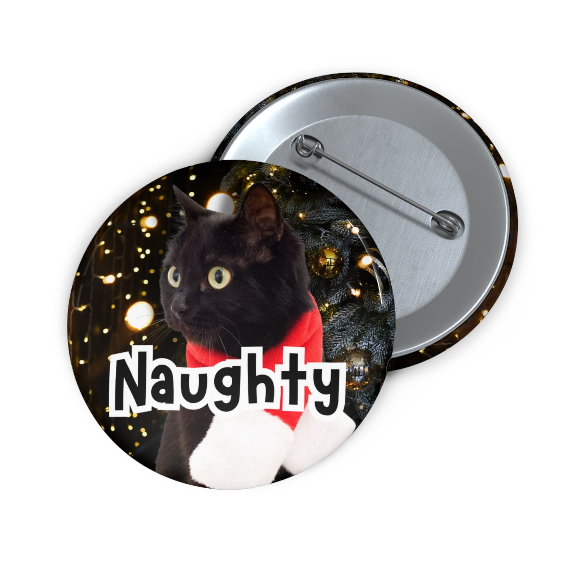 Naughty Cat Pin Buttons - Accessories - EpiAl's Shop