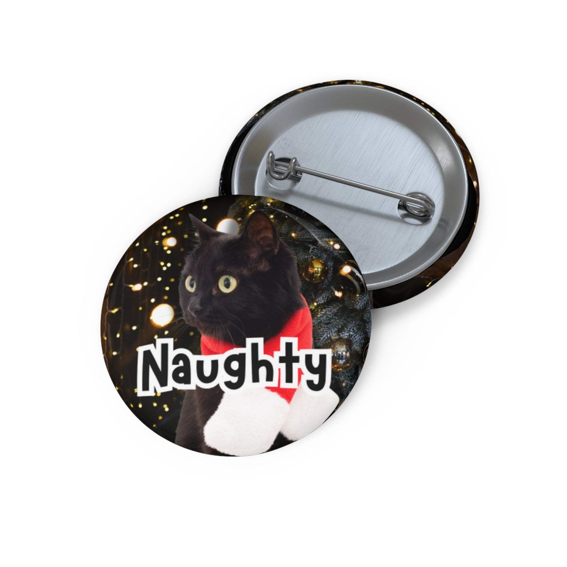 Naughty Cat Pin Buttons - Accessories - EpiAl's Shop