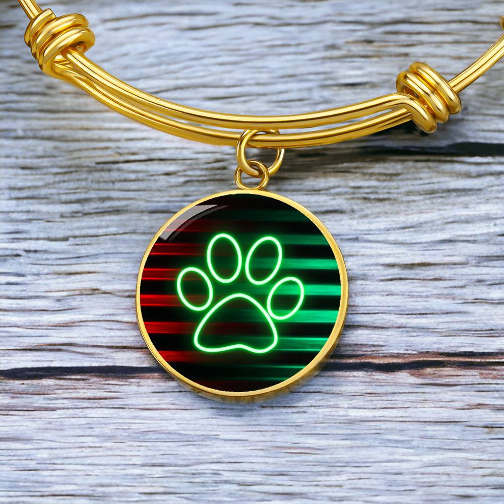 Neon Paw Bracelet - Jewelry - Epileptic Al’s Shop