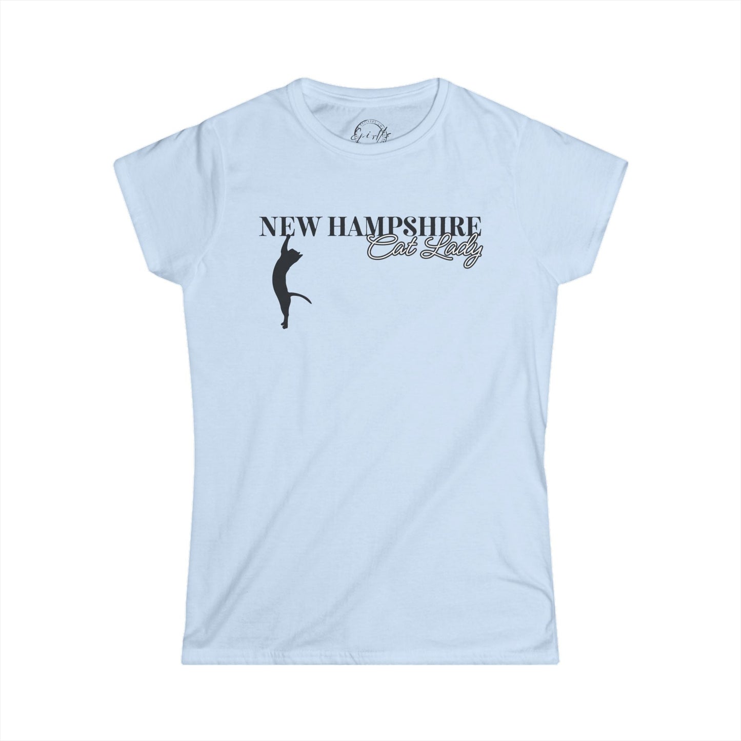 New Hampshire Cat Lady Softstyle Tee - T - Shirt - EpiAl's Shop