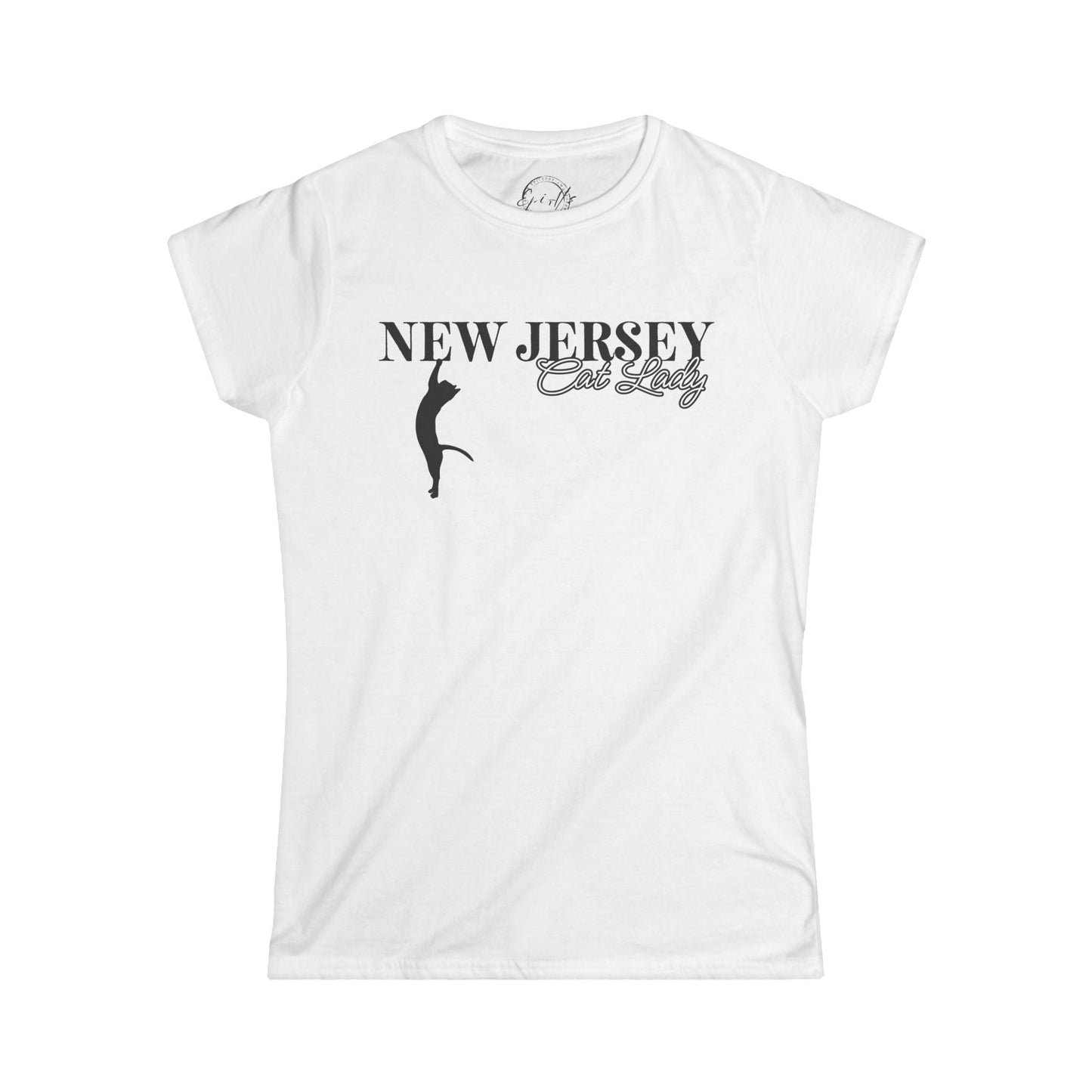 New Jersey Cat Lady Softstyle Tee - T - Shirt - EpiAl's Shop