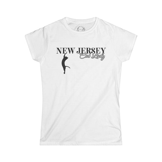 New Jersey Cat Lady Softstyle Tee - T - Shirt - EpiAl's Shop