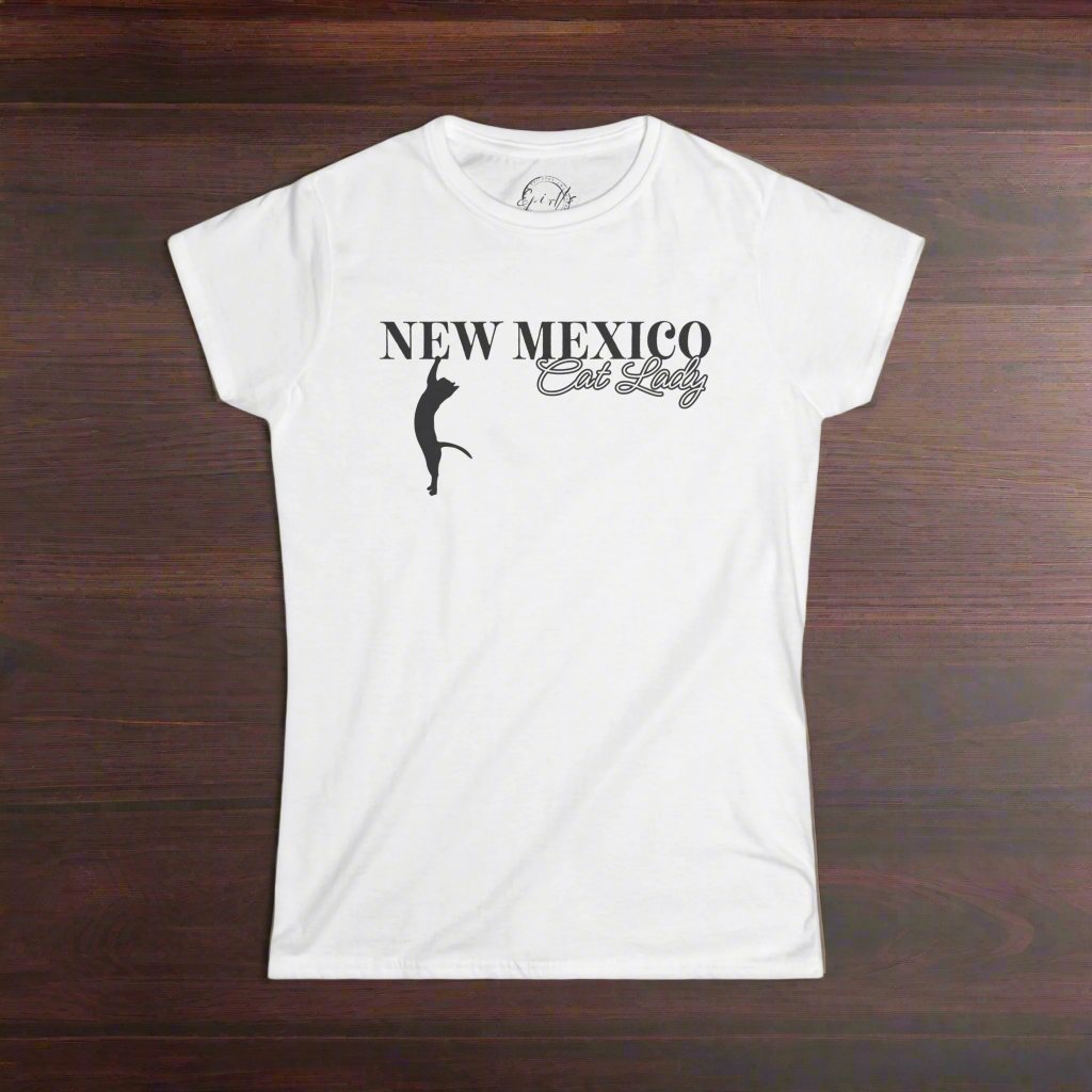 New Mexico Cat Lady Softstyle Tee - T - Shirt - EpiAl's Shop