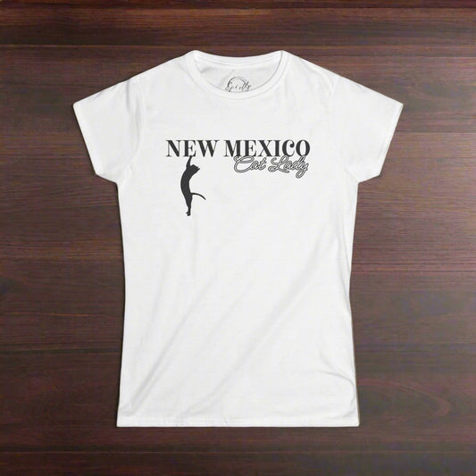 New Mexico Cat Lady Softstyle Tee - T - Shirt - EpiAl's Shop