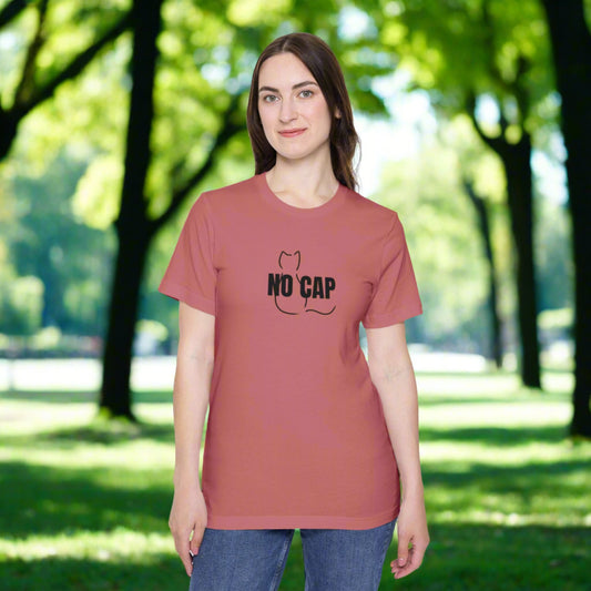 No Cap USA - Made Unisex Short - Sleeve Jersey T - Shirt - T - Shirt - Epileptic Al’s Shop