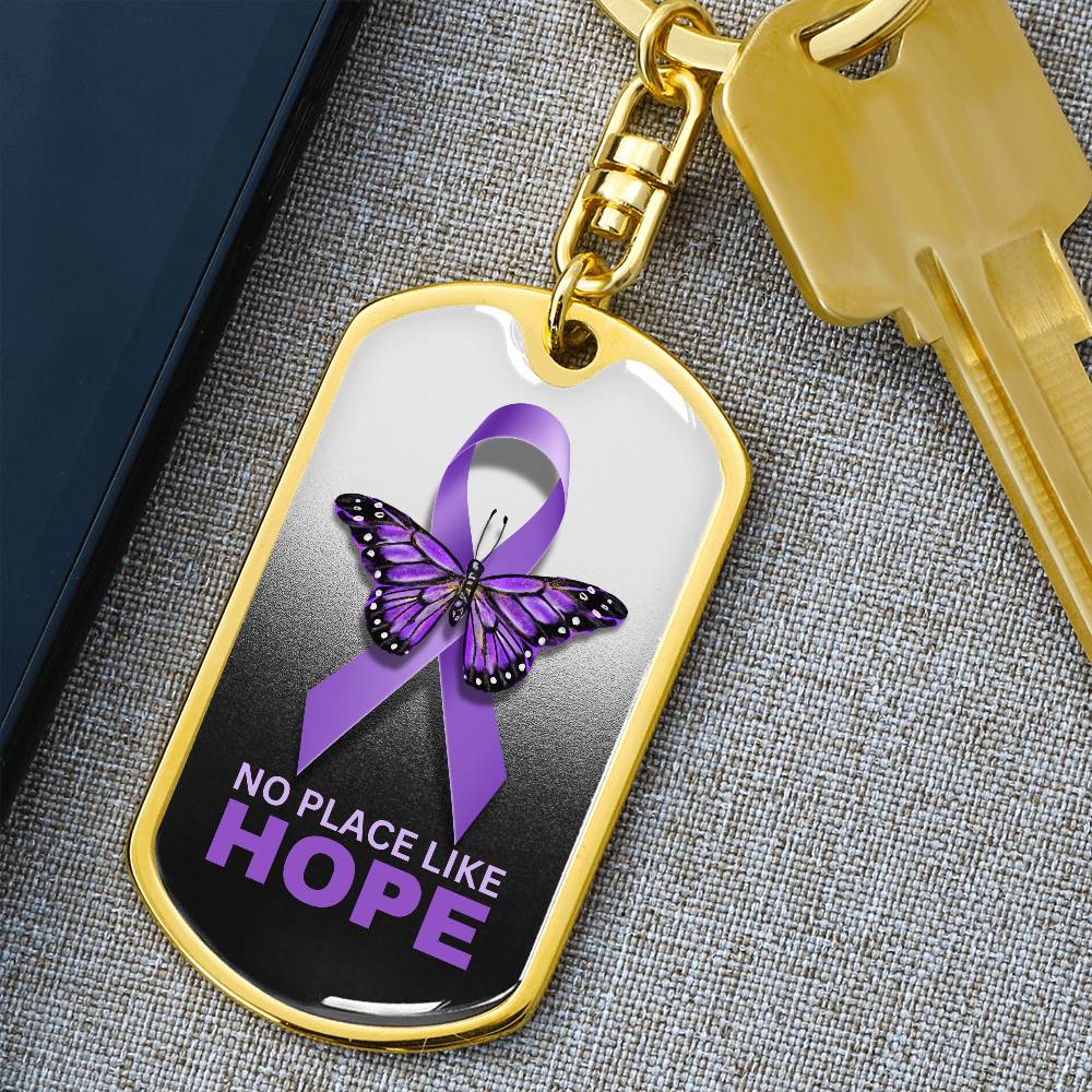 No Place Like Hope Keychain - Jewelry - Epileptic Al’s Shop