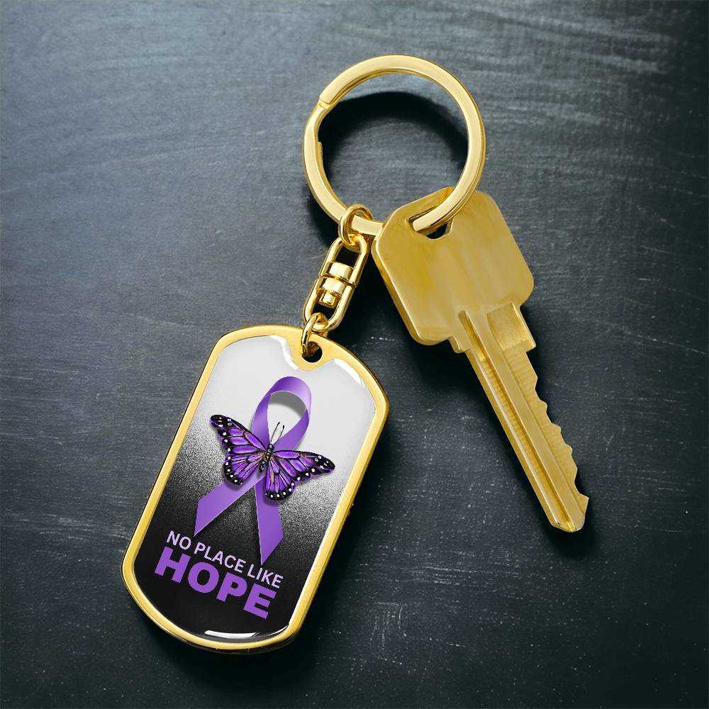 No Place Like Hope Keychain - Jewelry - Epileptic Al’s Shop